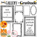 Tiny Gallery of Gratitude | Thanksgiving Drawing Activity & Gratitude Prompts