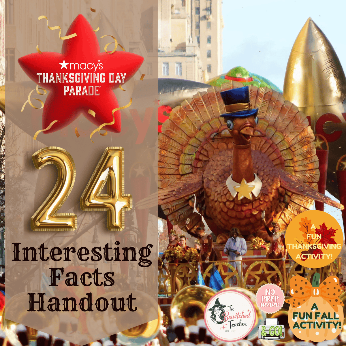 24 Macy’s Thanksgiving Day Parade Interesting Facts for Kids (Grades 1–5)