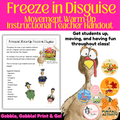 Turkey in Disguise Movement Warm-Up | A Thanksgiving Brain Break Activity