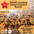Macy’s Thanksgiving Parade Nonfiction Reading Comprehension Bundle | 6 Articles
