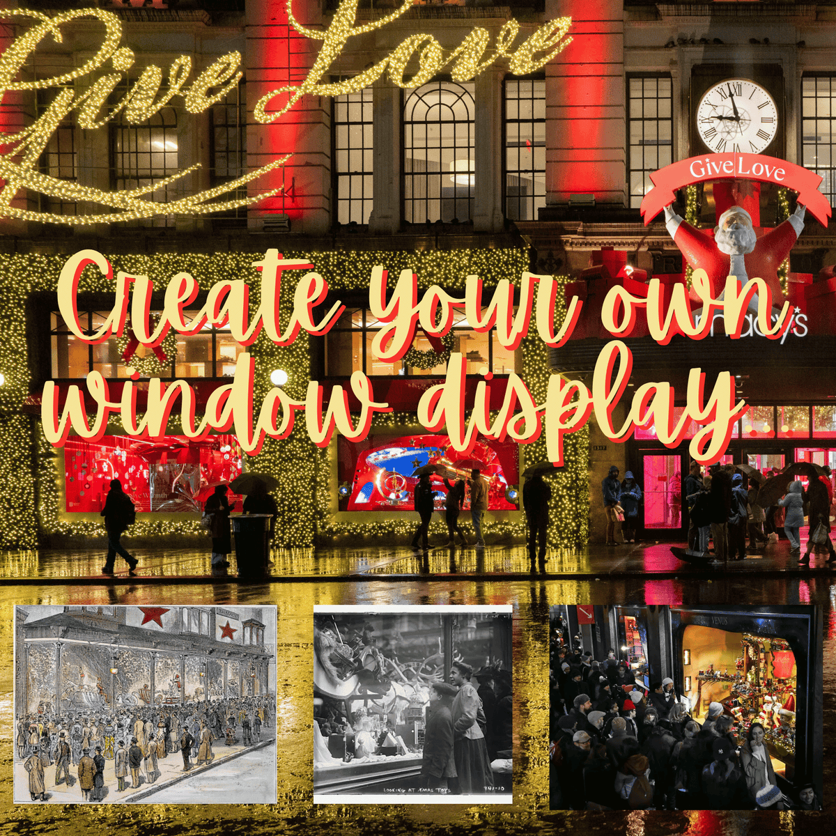 Create Your Own Holiday Window | A Balloons Over Broadway Thanksgiving Activity