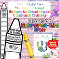 My Back-to-School Crayon Craftivity | Companion to The Crayons Go Back to School