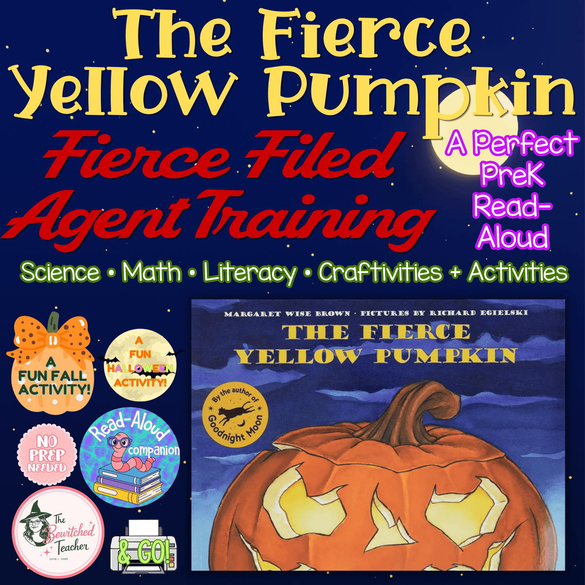 The Fierce Yellow Pumpkin | Read-Aloud Companion & Activities | Preschool