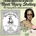 Meet Mary Shelley | Frankenstein Pre-Reading Activities & Author Study