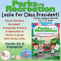 Parks and Rec Leslie for Class President| Civics, Writing, Vocabulary & More!