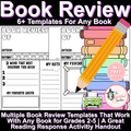Book Report Templates for Any Book | Book Activities for Elementary Readers