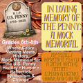 RIP (Really Important Penny): A Satire Writing & Mock Memorial Activity (Gr.6-8)