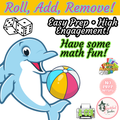 Dolphin Roll & Remove | Summer-Themed Addition Game