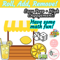 Lemonade Roll & Remove | Summer-Themed Addition Game