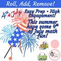 Fireworks Roll & Remove | 4th of July-Themed Addition Game