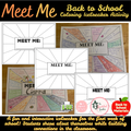Meet Me: Back-to-School Icebreaker Activity