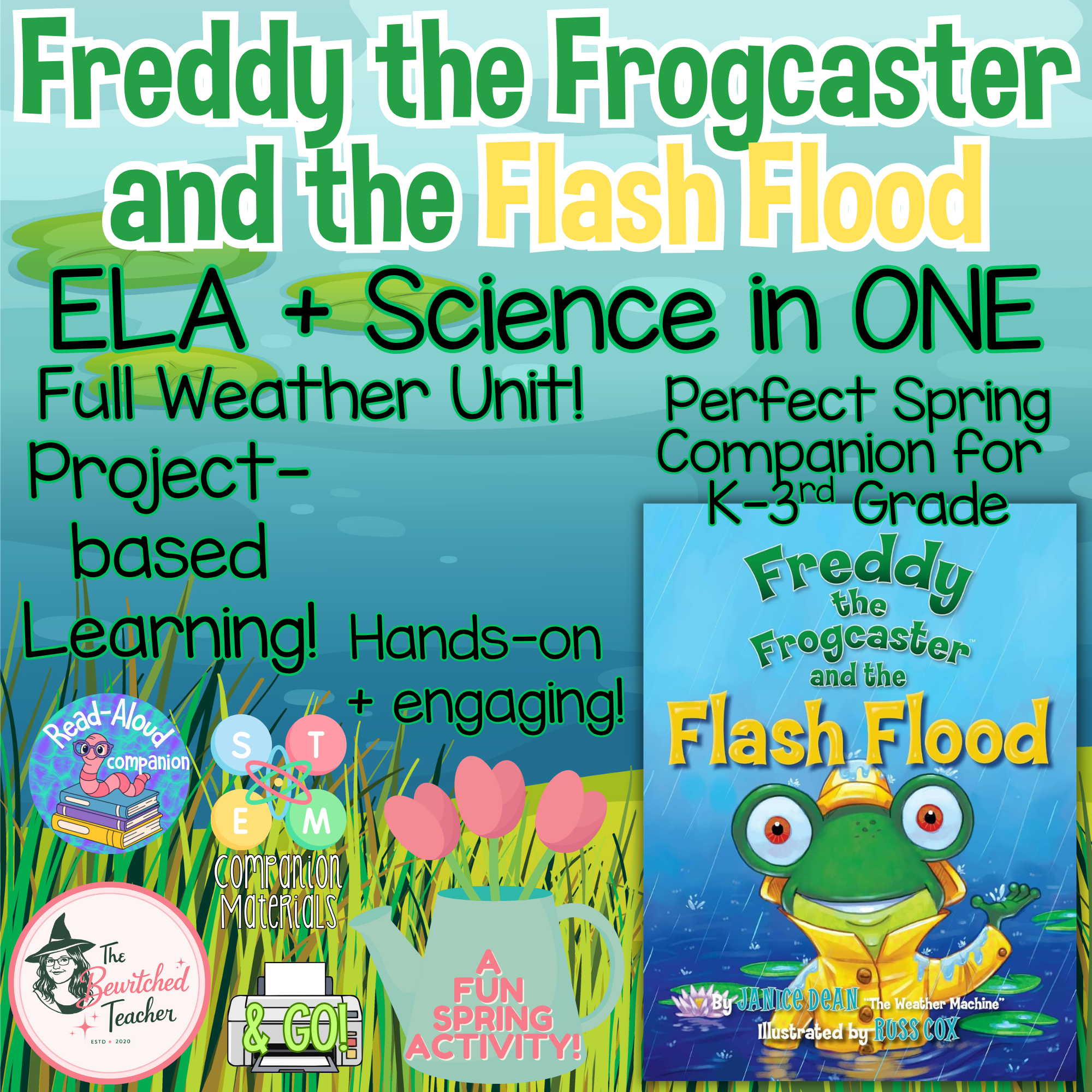 Freddy the Frogcaster & the Flash Flood | Companion + Weather Science Unit