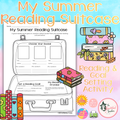 My Summer Reading Suitcase | Reading & Goal Setting Activity