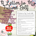 A Letter to My Future Self | Back to School Time Capsule Writing Activity