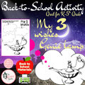 "My 3 Wishes" Back to School Genie Lamp Activity
