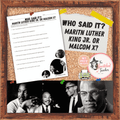 Martin Luther King Jr. vs. Malcolm X | Who Said It? Civil Rights Quote Analysis