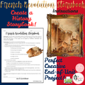 French Revolution Storybook Project | World History Assignment | Instructions