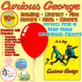 Curious George PreK-K Read-Aloud Companion | 70+ No Prep Literacy, Math & More!